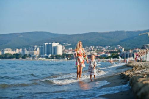 Resorts de lujo familiares en la costa de Bulgaria.