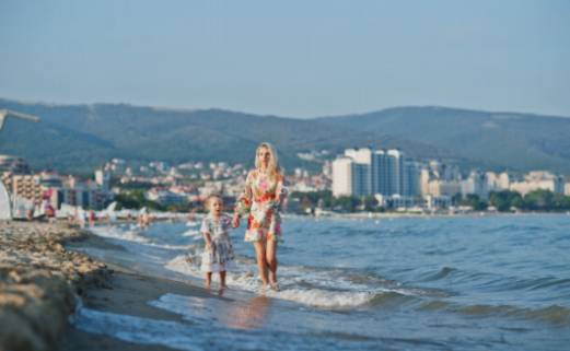 Resorts de lujo para familias en la costa búlgara.