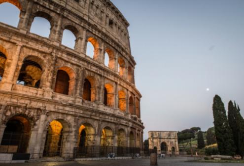 Retiros románticos: alojamientos íntimos para parejas en Roma.