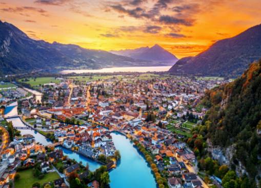 Descubriendo Interlaken: Una puerta de entrada a los Alpes Suizos.